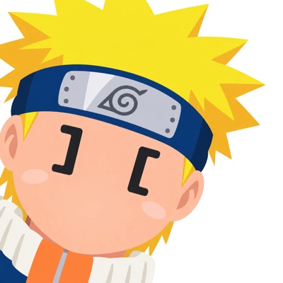 Example bot icon: spiky blonde character with headband