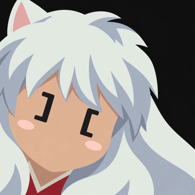 Example bot icon: white-haired character with dog ears